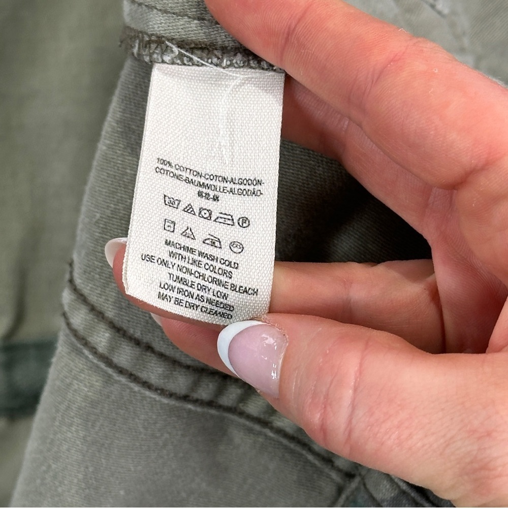 Free People Utility Jacket Not Your Brothers Camo Cotton Small - Picture 7 of 12
